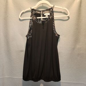 Calvin Klein small black dressy tank top